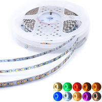 Bandeau LED Flexible Ultra Lumineux DC12V 5V, Cintas Fines 4mm 5mm, Blanc Chaud Rouge Bleu Vert, 120 LED/m, Lumière Bande LED 2835