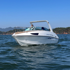 Bateau de luxe semi-cabine 8 passagers pour la pêche, les loisirs et la navigation rapide à vendre - Product Image 6