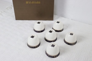 Ensemble de 6 tasses en céramique de luxe de style nordique, écologiques, en porcelaine fine, avec boîte cadeau - Product Image 4