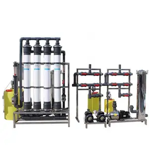 Drinking machine water treatment Ultrafiltration of milk 6000 Liter 9T Ro 6 stage uf water purifier