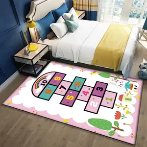 Kinderen Onderwijs Kinderen Tapijt Custom Vloer Spel Mat Chinese 3d Gedrukt Tapijt