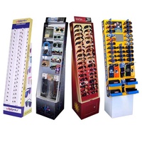 Présentoir de lunettes de soleil rotatif Portable et pliable présentoir de lunettes de comptoir recyclable pour lunettes