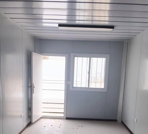 Popular casa móvil prefabricada contenedor <span class=keywords><strong>de</strong></span> dos pisos Casa <span class=keywords><strong>de</strong></span> remolque <span class=keywords><strong>de</strong></span> oficina cabaña <span class=keywords><strong>de</strong></span> <span class=keywords><strong>la</strong></span> jungla paquete plano casa contenedor casa plegable - Product Image 2