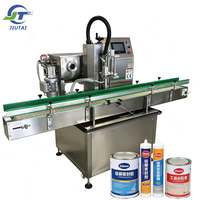 Lini Pengisian Pompa Rotary Lobe Kecepatan Tinggi Otomatis untuk Lem Perekat Pasta Sealant Silikon Viskositas Tinggi