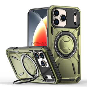 Funda Protectora Lichicase Magnética con Soporte Giratorio de 360 Grados, TPU+PC, para <span class=keywords><strong>Samsung</strong></span> S26, S26 Plus, S26 Ultra - Product Image 5