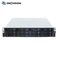 Serveur de stockage AI barebone 2U 12 baies avec double emplacement pour GPU et double processeur Xeon E5