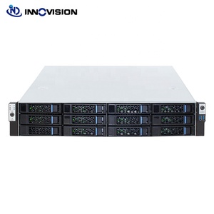 Serveur de stockage AI barebone 2U 12 baies avec double emplacement pour GPU et double processeur Xeon E5 - Product Image 3