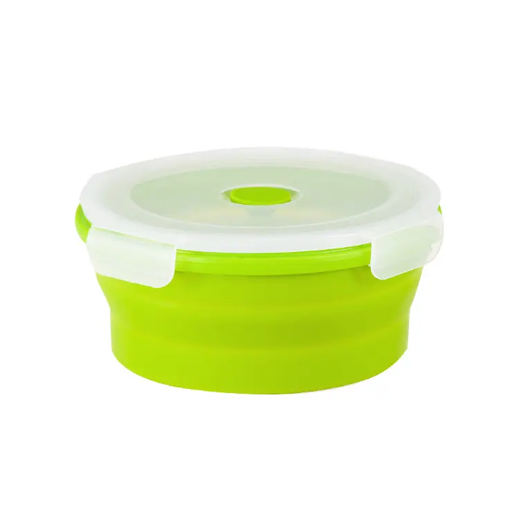 Microwavable -40 To 260 Degree Bento Silicone Lunchbox Set Food Storage Boxes & Bins Lunch Box