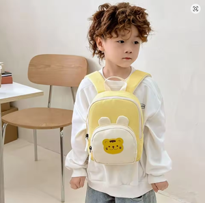 Zainetto per la scuola materna coreano con orsetto dei cartoni animati, regolabile, in nylon, per bambini e bambine, adatto a tutte le stagioni - Product Image 2