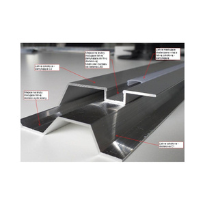 Plinthe de revêtement de profilé robuste pour terrasse et maison de jardin avec bordure durable et installation facile pour usage extérieur - Product Image 4
