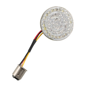 หลอดไฟ LED ทรงกลมสำหรับไฟเลี้ยว ไฟท้าย แบบสองสี แดง เหลือง ขาว สำหรับดัดแปลงรถจักรยานยนต์ - Product Image 4