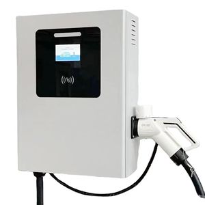 Venta al por mayor de fábrica a <span class=keywords><strong>precio</strong></span> económico: Estación de carga rápida de CC para vehículos eléctricos montada en pared de 7KW, 15KW, 20KW, 30KW, 40KW con CCS2, CCS1, GBT, Chademo, NAC - Product Image 1