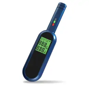 Yüksek hassasiyetli yarı iletken sensör darbe tipi yüksek doğruluk dijital nefes alkol algılama ekran taşınabilir Mini alkol test cihazı