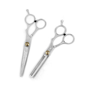 Professional Hairdressing Scissors Flat Shears Thinning Shears Hair Cutting Set Stainless Steel Durable Home Hair Styling Tools - Product Image 5