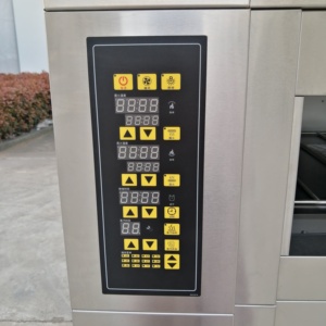 صينية خبز صناعية تجارية كبيرة 3 سطح 9 نماذج مختلفة لفرن البيتزا والشواء خبز كهربائي ، - Product Image 4