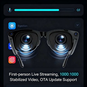 Occhiali Smart AI con Assistente Vocale, Traduzione in Tempo Reale, Trascrizione, Bluetooth 5.4, Tecnologia Indossabile - Product Image 1