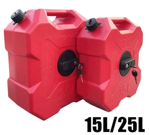 15L Volume PE <b>Plastic</b> Backup OIL tank Backup Gasoline Can for Car Oil Can Oil Container - Product Image 3