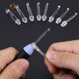 Set de crochets neuf en un LED Outils de <span class=keywords><strong>crochet</strong></span> <span class=keywords><strong>lumineux</strong></span> et rechargeables avec <span class=keywords><strong>crochet</strong></span> à luminosité réglable pour travaux d'aiguille - Product Image 2