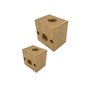 Bloque <span class=keywords><strong>de</strong></span> colector <span class=keywords><strong>de</strong></span> latón y cobre, línea <span class=keywords><strong>de</strong></span> freno, T con ajuste <span class=keywords><strong>de</strong></span> ajuste <span class=keywords><strong>en</strong></span> bloque <span class=keywords><strong>de</strong></span> unión, servicio <span class=keywords><strong>de</strong></span> torneado <span class=keywords><strong>de</strong></span> mecanizado CNC <span class=keywords><strong>de</strong></span> alta temperatura - Product Image 5