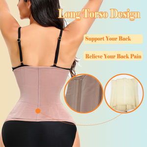 Corset de maintien pour femmes Gaines colombiennes Gaine BBL Grande Raille Produits pour le ventre plat Body Shaper Waist Trainer for Lower Tummy - Product Image 4