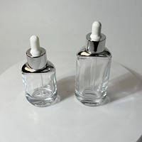 Ensemble d'huiles essentielles en verre de 30 ml et 50 ml, flacon compte-gouttes en verre de 30 ml pour l'aromathérapie
