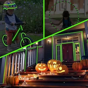 Cinta Luminosa que Brilla en la Oscuridad, Adhesivos Fotoluminiscentes de Emergencia para Marcadores de Salida de Seguridad, Escaleras y Señales de Salida - Product Image 4