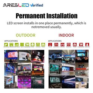 Sistema Completo de Pantalla LED de 6m X 3m, Panel LED P2.6 P2.9 P3 P3.91 P4.81 de 500mmx500mm, Pantalla de Video LED para Interior y Exterior - Product Image 4