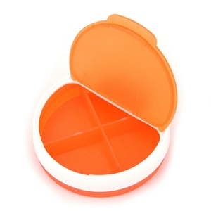 Vente flash - Boîte à pilules portable - Contenant - 4 compartiments - Mini boîte à pilules en plastique - Product Image 4