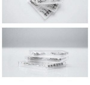 1 polegada 45 ° curvo dispensação montagem agulha, laboratório perfume coleta agulha, dispensando consumível seringa agulha - Product Image 6