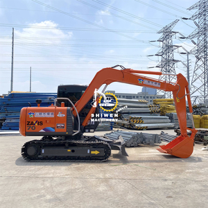 Excavatrice ZX70 d'occasion de haute qualité de 7 tonnes du Japon 95% neuve avec moteur central et machines de terrassement à vendre - Product Image 6