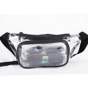 Kantong pinggang plastik bening transparan pvc, kantong sabuk PVC bening transparan, tas panggul tembus pandang, tas pinggang plastik bening - Product Image 5
