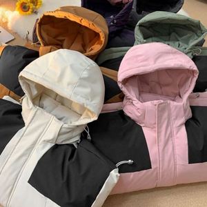 Removable Hat Dropshipping Winter High Quality <b>Padded</b> Stand Collar Hooded Breathable Windproof Smart Casual Men's Jackets Coats - Product Image 5