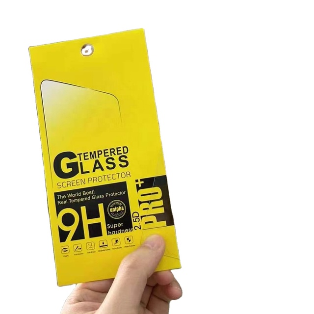 For iPhone 16 Pro Max High Transparent 0.33mm Tempered Glass Mobile Phone 2.5d Screen Protector for samsung Infinix Tecno xiaomi