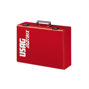 Boîte de rangement portable en métal rouge Usag Matrix Tool Case, dimensions LxHxP - Product Image 2