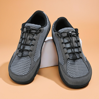 Chaussures de sport personnalisées à bout large, respirantes en maille, style pieds nus, légères à semelle souple pour la marche et le fitness en extérieur