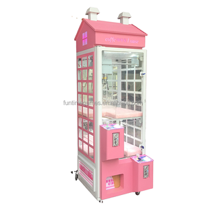 Jeu parent-enfant Café Maison Mini Machine à griffes Grue Poupée Distributeur automatique pour 2 joueurs Jouet à pièces Machine à griffes - Product Image 2