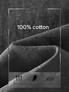 Áo thun nam chất lượng cao 100% cotton, kiểu dáng hộp, 300 gsm, thiết kế oversized, giặt acid, áo thun nam cao cấp - Product Image 3