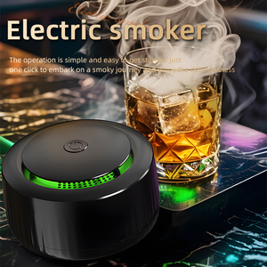 Wholesale Premium Portable Whiskey Smoker Kit ABS+PA Plastic Reusable Eco-Friendly <b>Bar</b> <b>Tool</b> Modern Luxury - Product Image 1