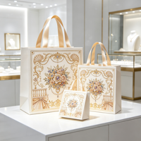 Sacs en papier et sacs fourre-tout personnalisés pour bijoux, montres et lunettes, parfaits pour colliers et bagues