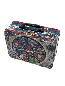 Chất lượng cao Tùy chỉnh hình chữ nhật kim loại ăn trưa hộp thiếc trẻ em cổ điển <span class=keywords><strong>tin</strong></span> Hộp Ăn Trưa với xử lý - Product Image 5