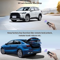 Tak ve Çalıştır Tek Yönlü 3 Kilitli Uzaktan Çalıştırma Sistemi >200M Menzil 12V 2022+ Venza Sequoia Tundra Granvia BZ4X ile Uyumlu
