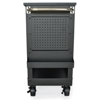Armoire à outils d'atelier professionnelle VNUC8404BB3 en acier thermolaqué noir, personnalisable OEM, certifiée ISO9001, normes Ista