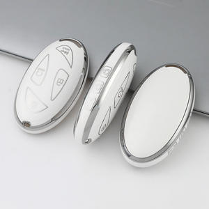 เคสกุญแจรถยนต์ TPU นุ่ม พรีเมียม น้ำหนักเบา สำหรับ Tucson IONIQ 6 Sonata Elantra พร้อมพวงกุญแจ - Product Image 5