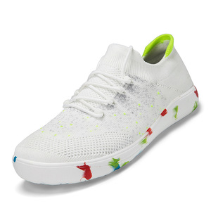 Chaussures décontractées pour hommes, nouvelle mode, grande taille 48, bout rond, tige en tissu, fermeture à lacets, couleur unie, collection Printemps-Été - Product Image 5