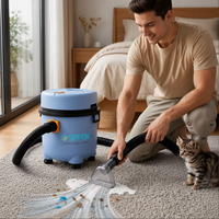 Aspirateur multifonction humide/sec portable avec fonction soufflage pour usage domestique, poils d'animaux et débris – Vente en gros