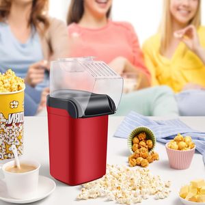 Machine à Popcorn Électrique Portable Automatique à Air Chaud 220V avec Couvercle Supérieur pour Cuisine – Mini Popcorn Maker Rapide - Product Image 2
