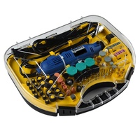 Ensemble de meuleuses électriques 211 pièces, technologie de batterie au lithium rechargeable, vitesse variable en continu, meulage, polissage, gravure