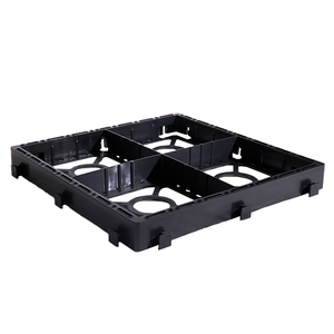 Panneaux de renforcement de sol en grille de pavage en HDPE noir Sunsbuild, haute résistance à la compression pour les projets de voies d'accès, de patios, de chemins et de parkings - Product Image 1