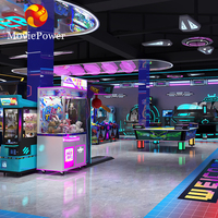 Simulateur d'intérieur de la réalité virtuelle VR du terrain de jeu 9D installent la salle de jeu Équipement de jeu d'arcade simulateur de la machine VR de jeu