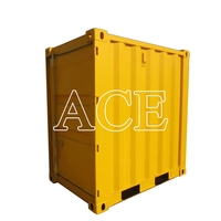 Conteneur de stockage sec de 4 pieds (1,2 m) de haute qualité certifié CSC de la marque ACE, prix de vente